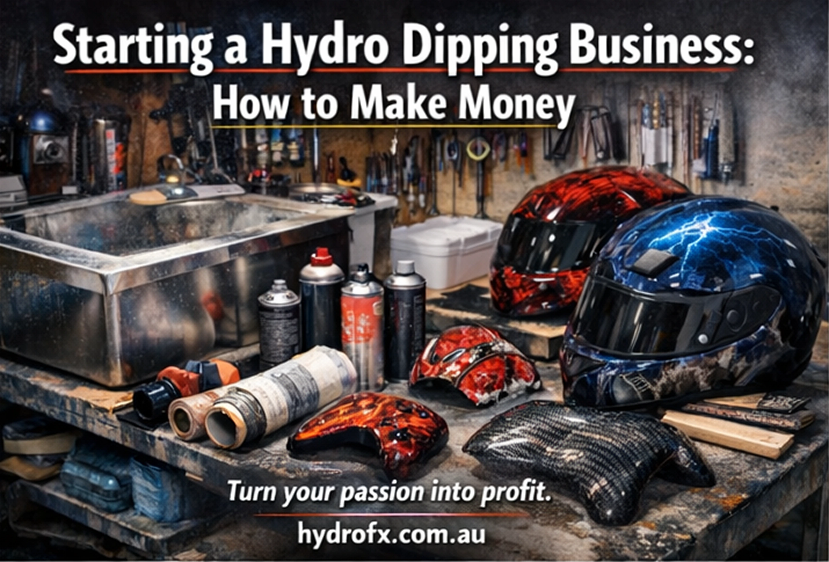 Hydro Dipping Business: How to Start and Make Money
